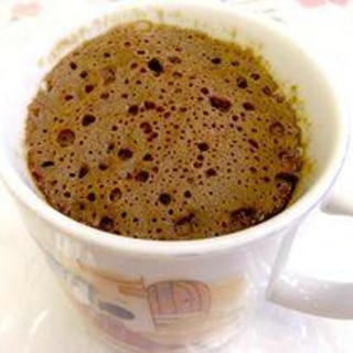 レンジで簡単☆ふわっふわ♪コーヒー蒸しパン